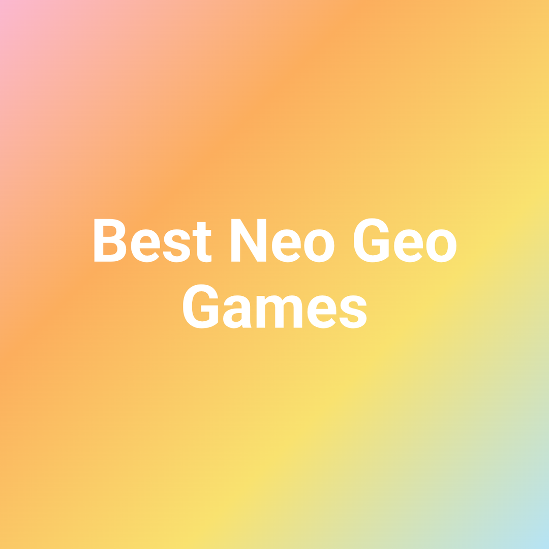 Best Neo Geo Games