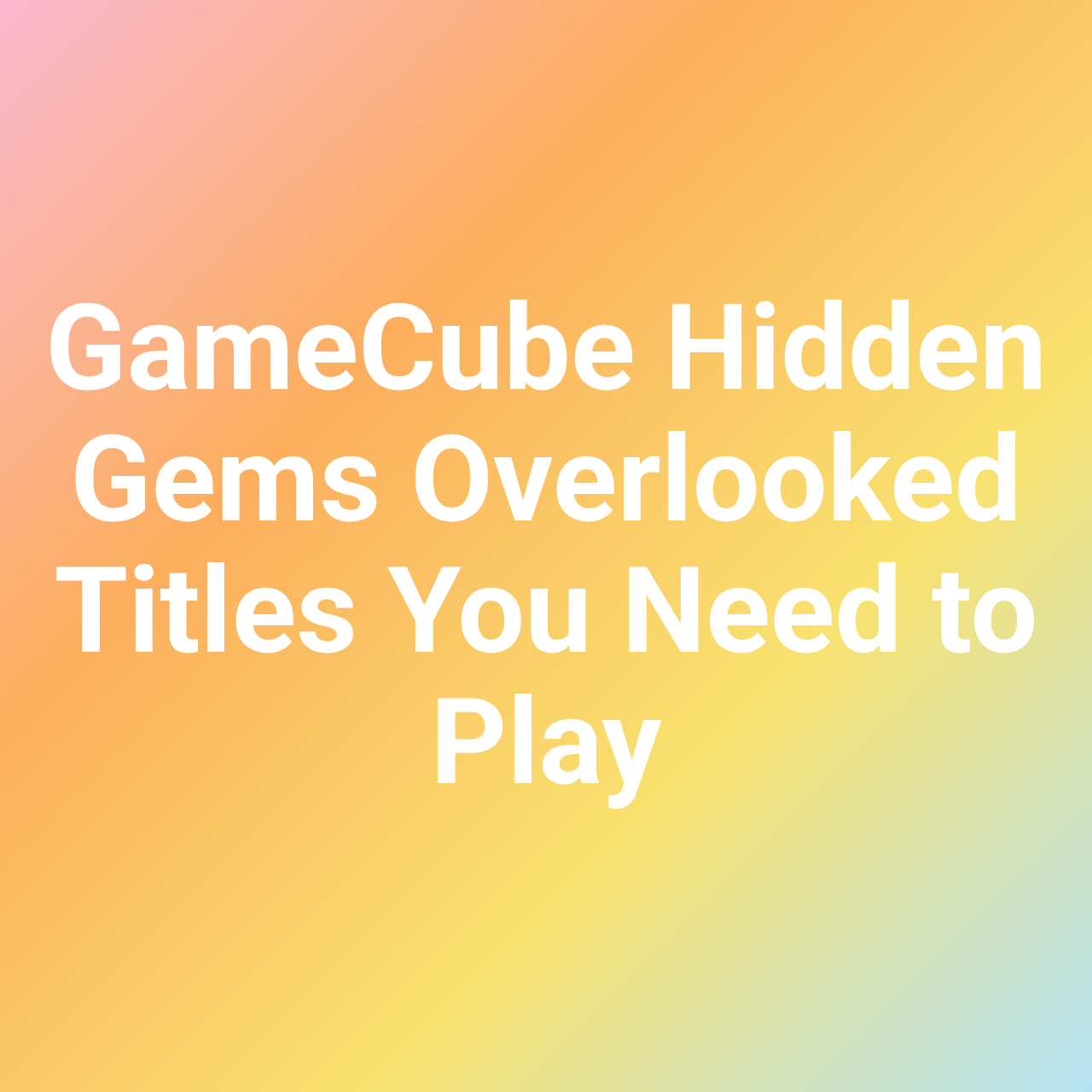 GameCube Hidden Gems Overlooked Titles You Need to Play