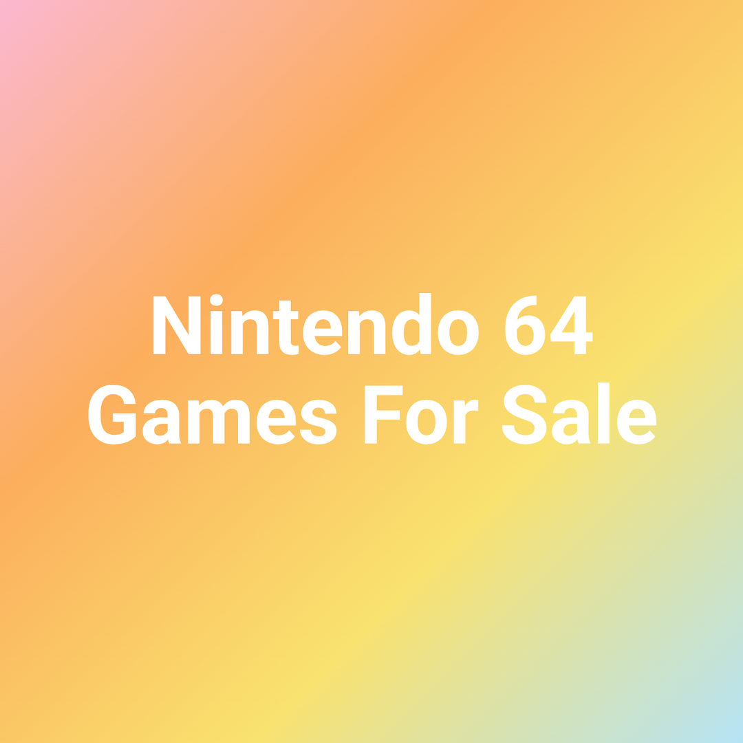 Nintendo 64 Games For Sale