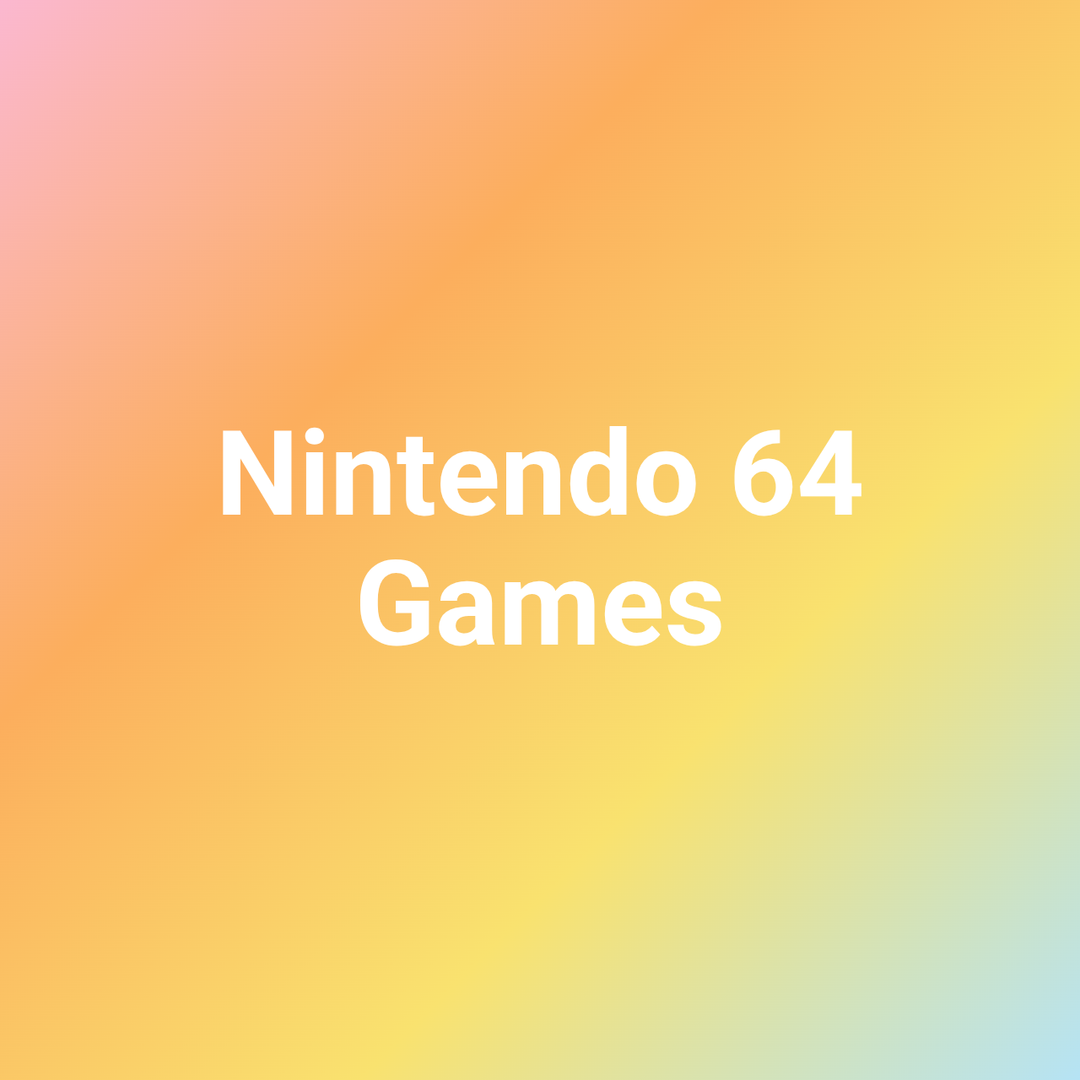 Nintendo 64 Games