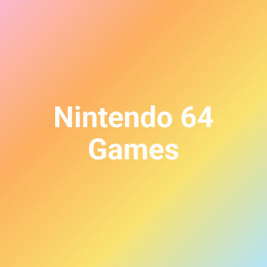 Nintendo 64 Games