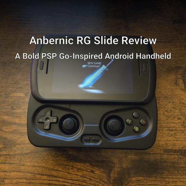 Anbernic RG Slide Review: A Bold PSP Go-Inspired Android Handheld