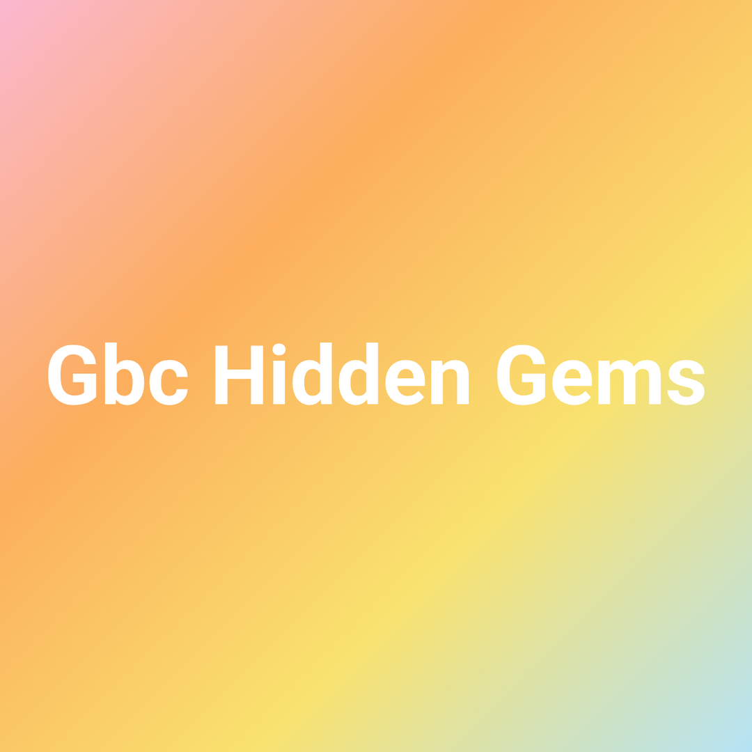 Gbc Hidden Gems