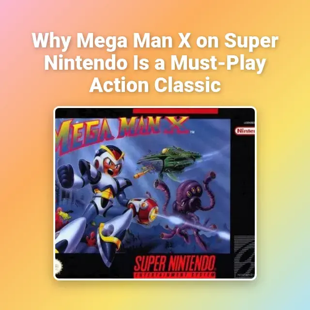 Why Mega Man X on Super Nintendo Is a Must-Play Action Classic
