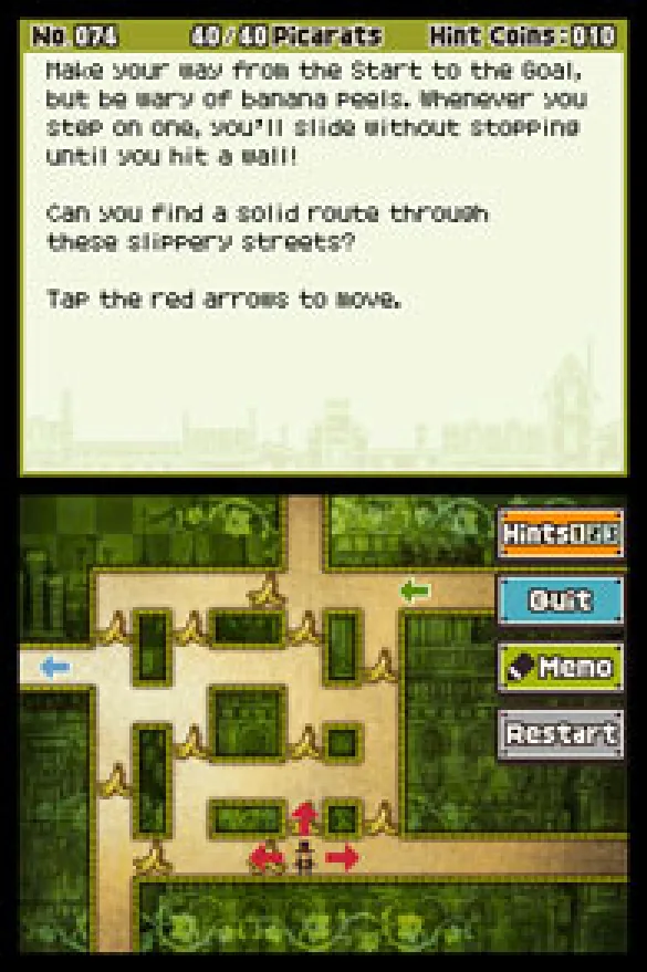 Professor Layton and the Unwound Future on Nintendo DS