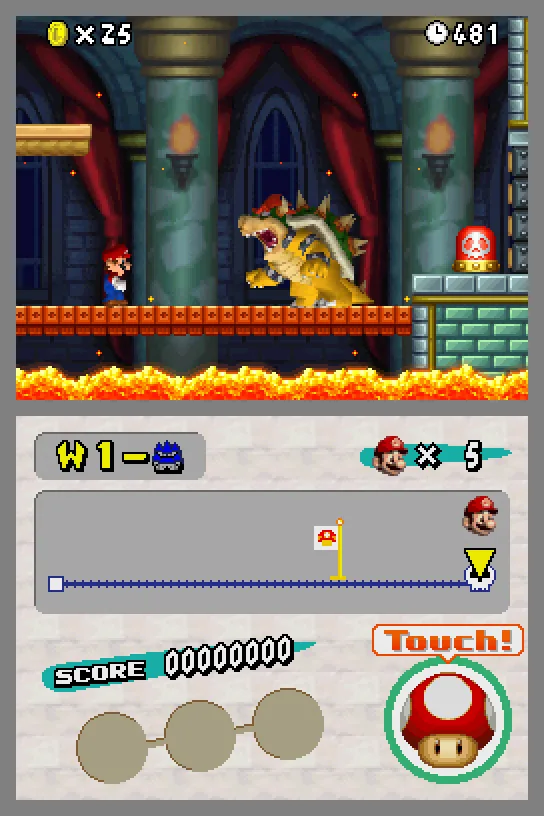 New Super Mario Bros. on Nintendo DS