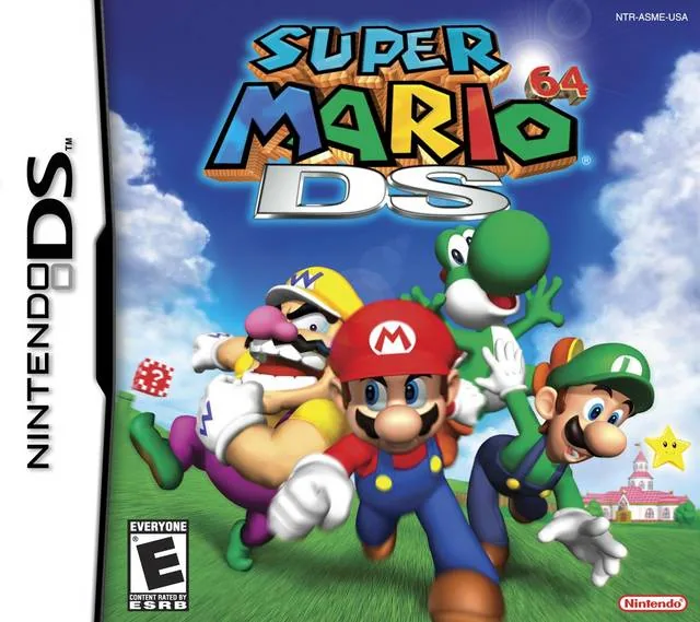 Super Mario 64 DS on Nintendo DS (DS box art)