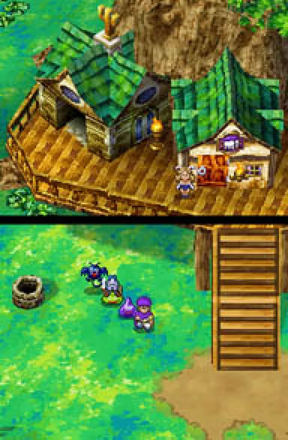 Dragon Quest V: Hand of the Heavenly Bride on Nintendo DS