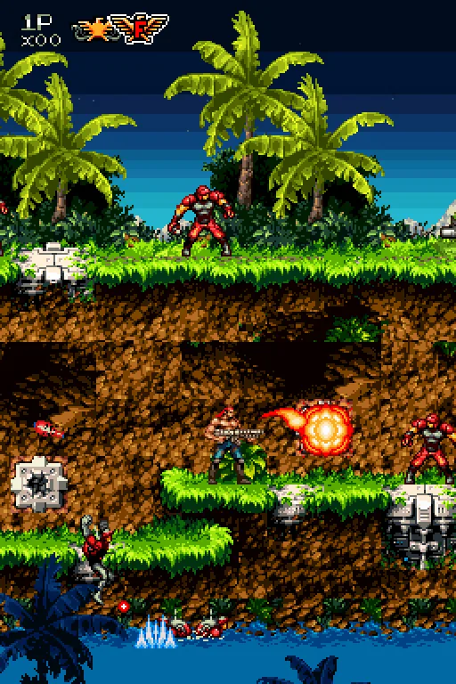 Contra 4 on Nintendo DS