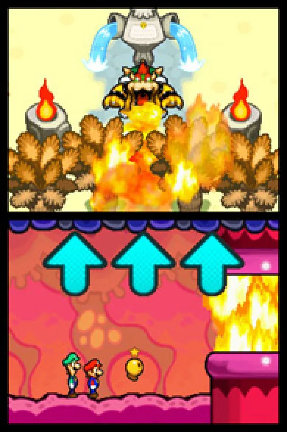 Mario & Luigi: Bowser's Inside Story on Nintendo DS