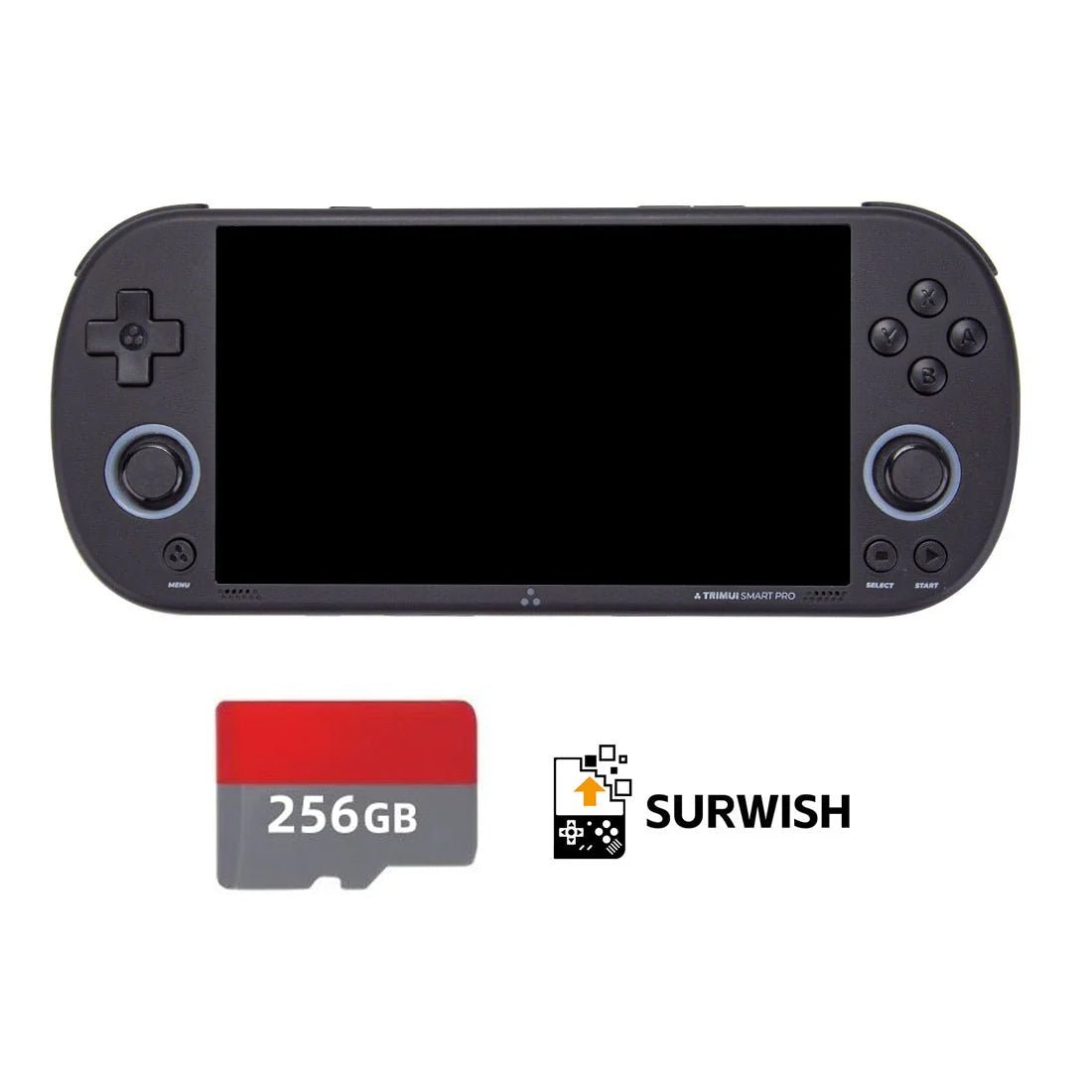 Trimui Smart Pro handheld, the device CrossMix OS was built for
